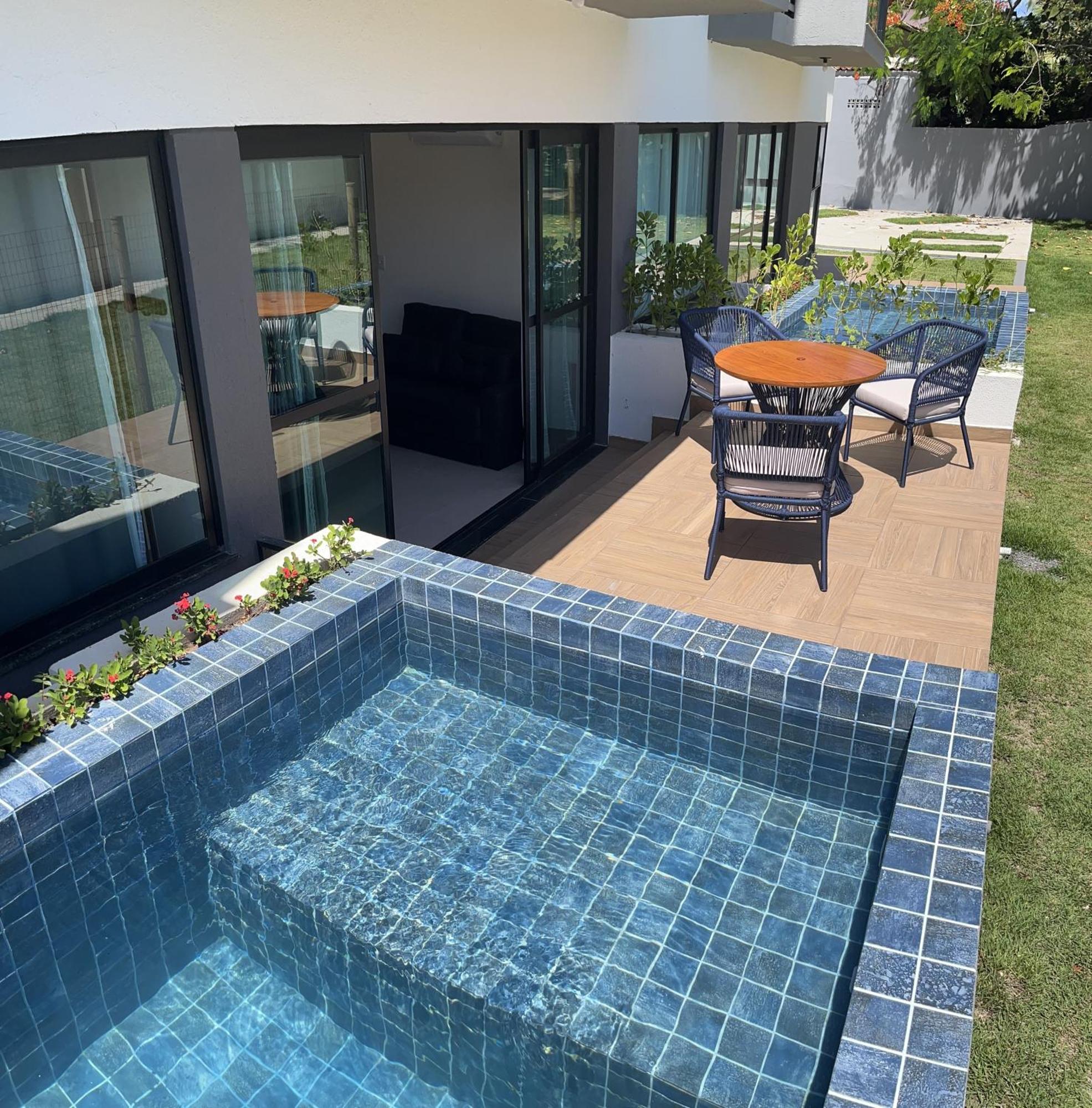 Apartamento Flat Beira Mar Maracaipe- Pôrto das Galinhas Exterior foto